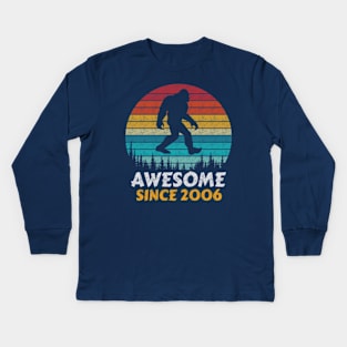 Awesome Since 2006 Kids Long Sleeve T-Shirt